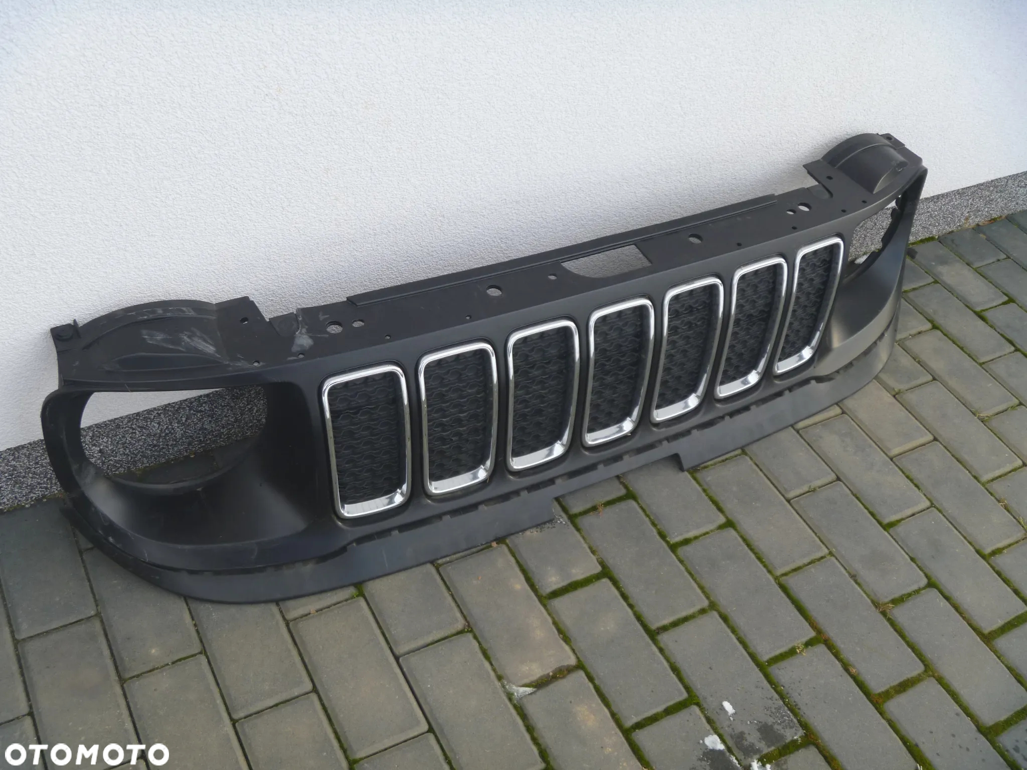 JEEP RENEGADE LIFT 2018 ATRAPA ZDERZAKA CHROMY ORYGINAŁ - 2