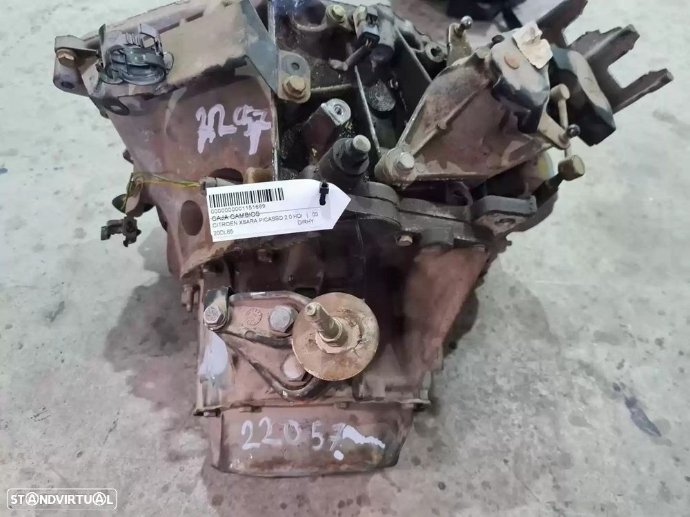 CAIXA VELOCIDADES CITROEN XSARA PICASSO 2004 -20DL65 - 3