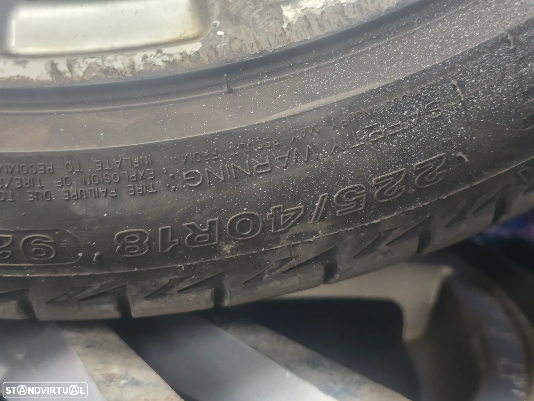 Jantes com pneus originais para audi a3 8v S-line 2014- 225/40/R18  ET46  Bridgestone - 8
