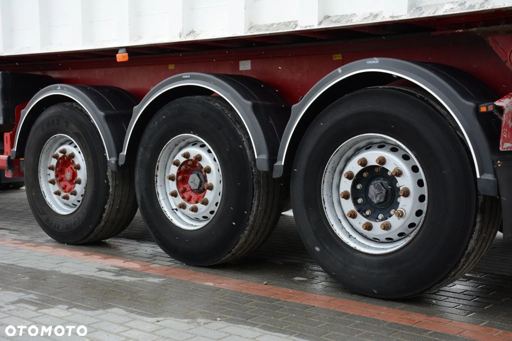 Stas 45 m3 / 2008 r. / 6300 kg / Klapo-drzwi / Aluminiowy wywrot - 12