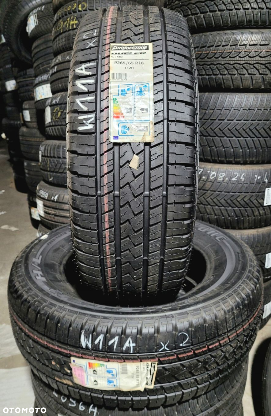 2x Bridgestone Dueler H/L 683 265/65R18 112H W11A - 2