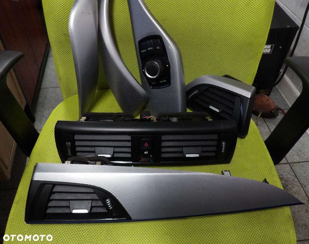 BMW - F30 - KOMPLET LISTW - KRATKI NAWIEWU - IDRIVE - 9205355  9207116  9205356  9261704 - 1