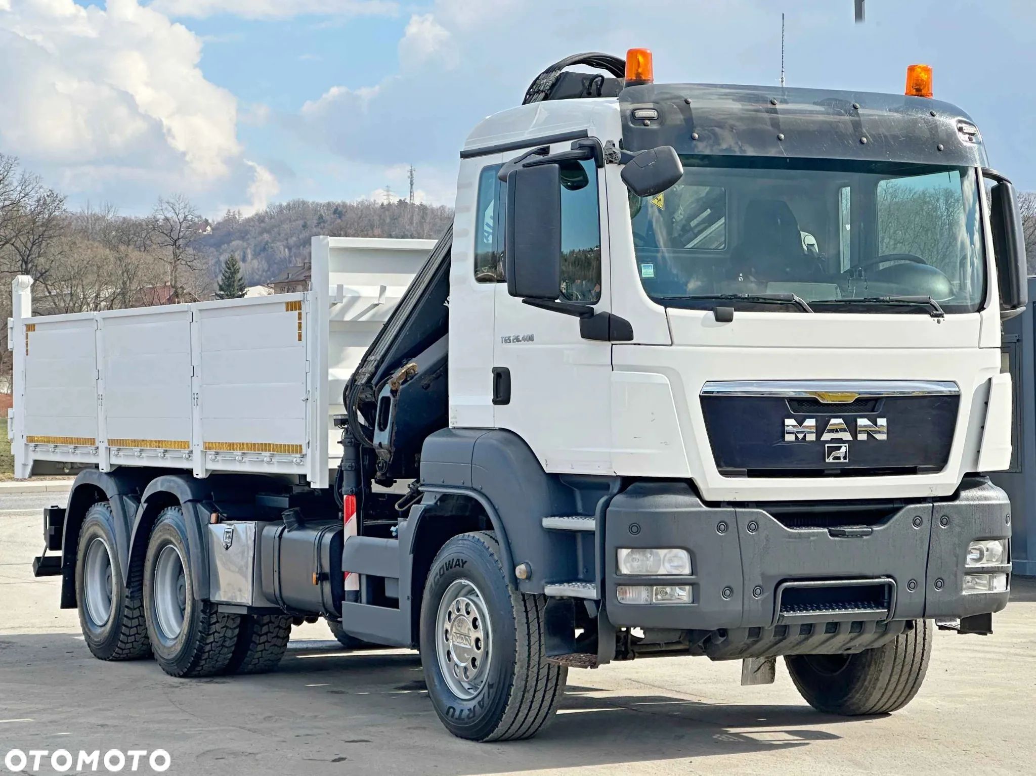 MAN TGS 26.400 *WYWROTKA 5,40m *HIAB 166 ES-3 HIPRO + PILOT * 6x4 *STAN BDB - 3