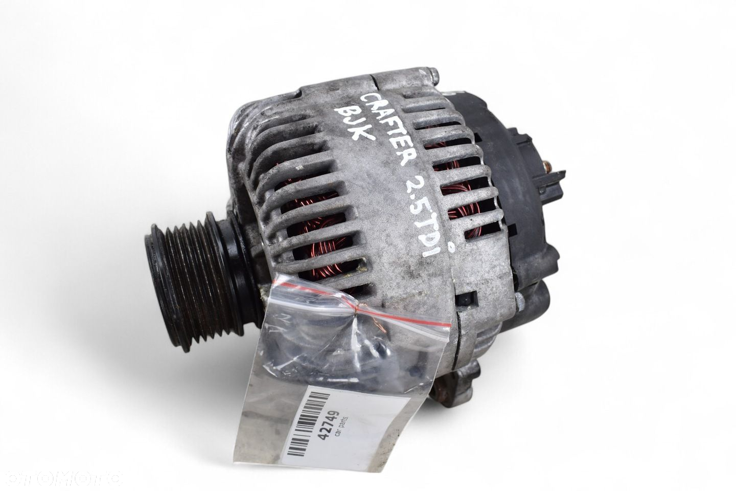 Alternator VOLKSWAGEN CRAFTER 2.5 TDI 109KM 06-13r BJK BJL BJM - 6