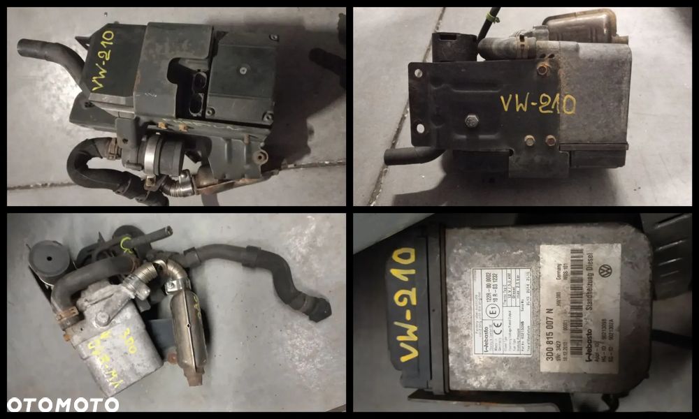 UŻYWANE OGRZEWANIE POSTOJOWE WEBASTO TOURAN I 1.9 TDI - 9