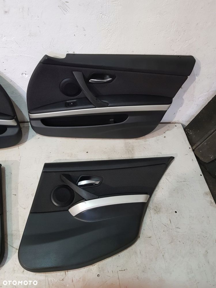 boczki tapicerka drzwi bmw seria 3 e91 lci eur komplet - 3