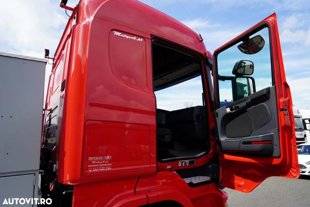 Scania R 580 / V8 / 6x4 / MTA: 150.000 KG / RETARDER / I-PARK COOL / ADR COMPLET / TRACTOR CU 3 AXE / IMPORTAT - 35