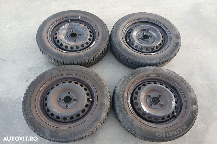 Jante tabla cu anvelope 14 - set 124R-000593 51/2JX14 175/65 R14 124R - 1
