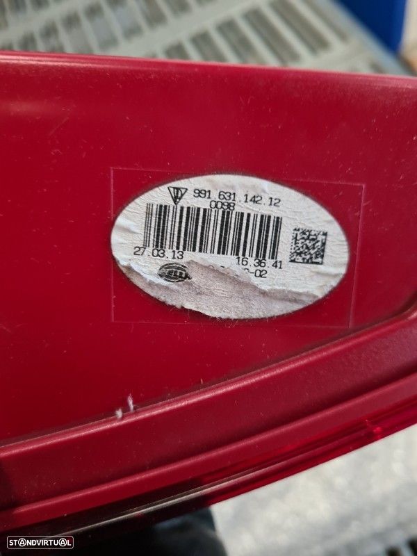 Farolim Direito Do Painel Lanterna Tras Stop Drt Porsche 911 (991)  99 - 2