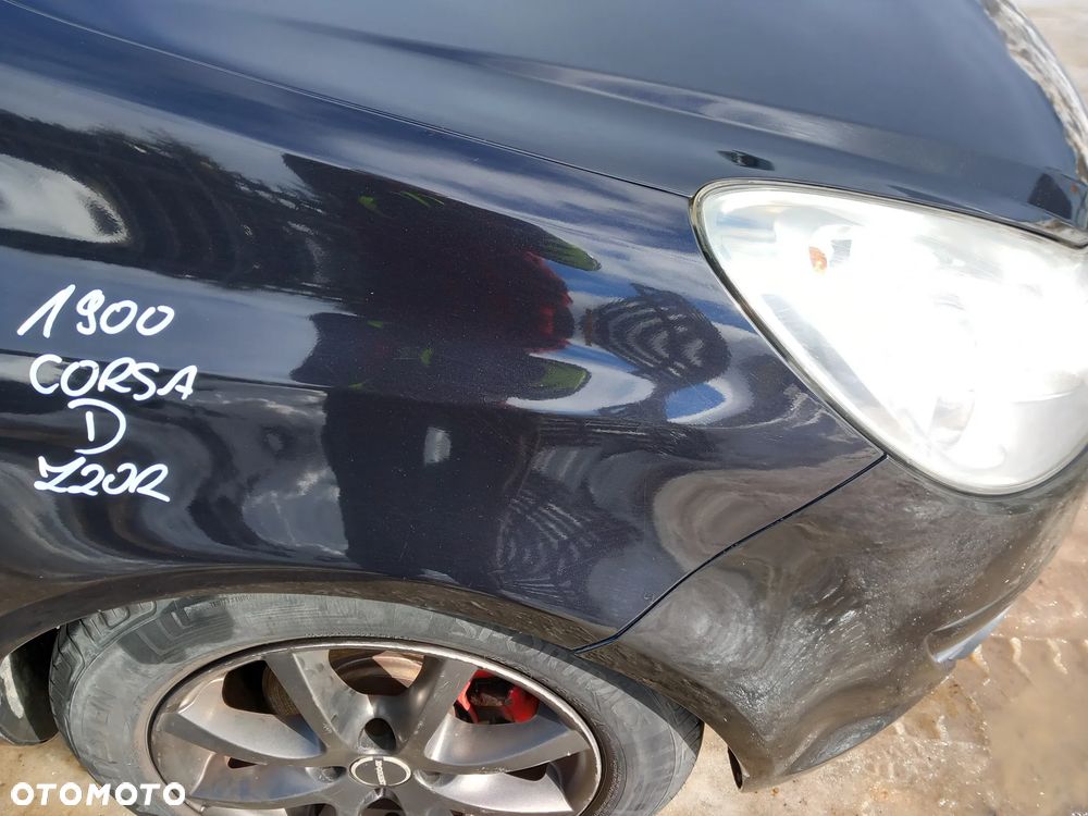 OPEL CORSA D BŁOTNIK PRAWY PRZEDNI PRAWY PRZÓD KOLOR: Z20R - 3