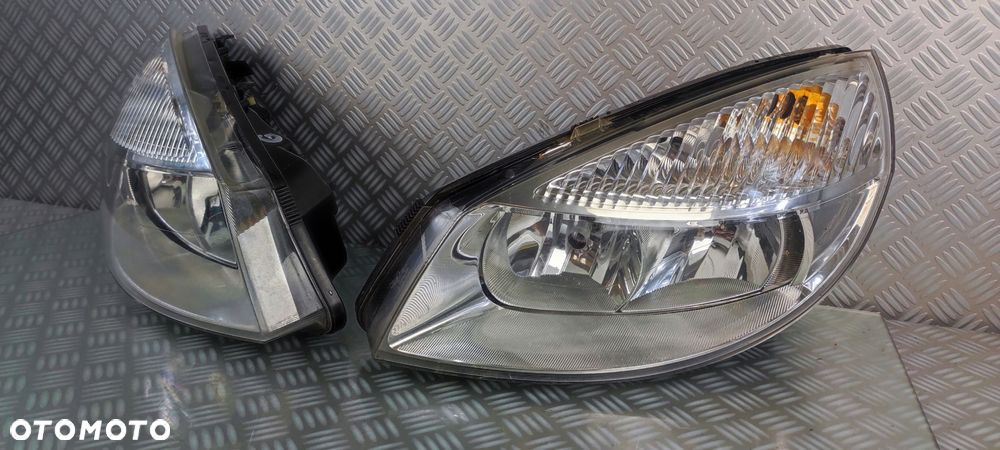 reflektor lampa prawy prawa lewy lewa przód RENAULT SCENIC II 2 03-06 EURO - 3