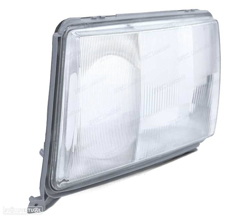 VIDRO FAROL FRONTAL ESQUERDO PARA MERCEDES W124 89-93 - 3
