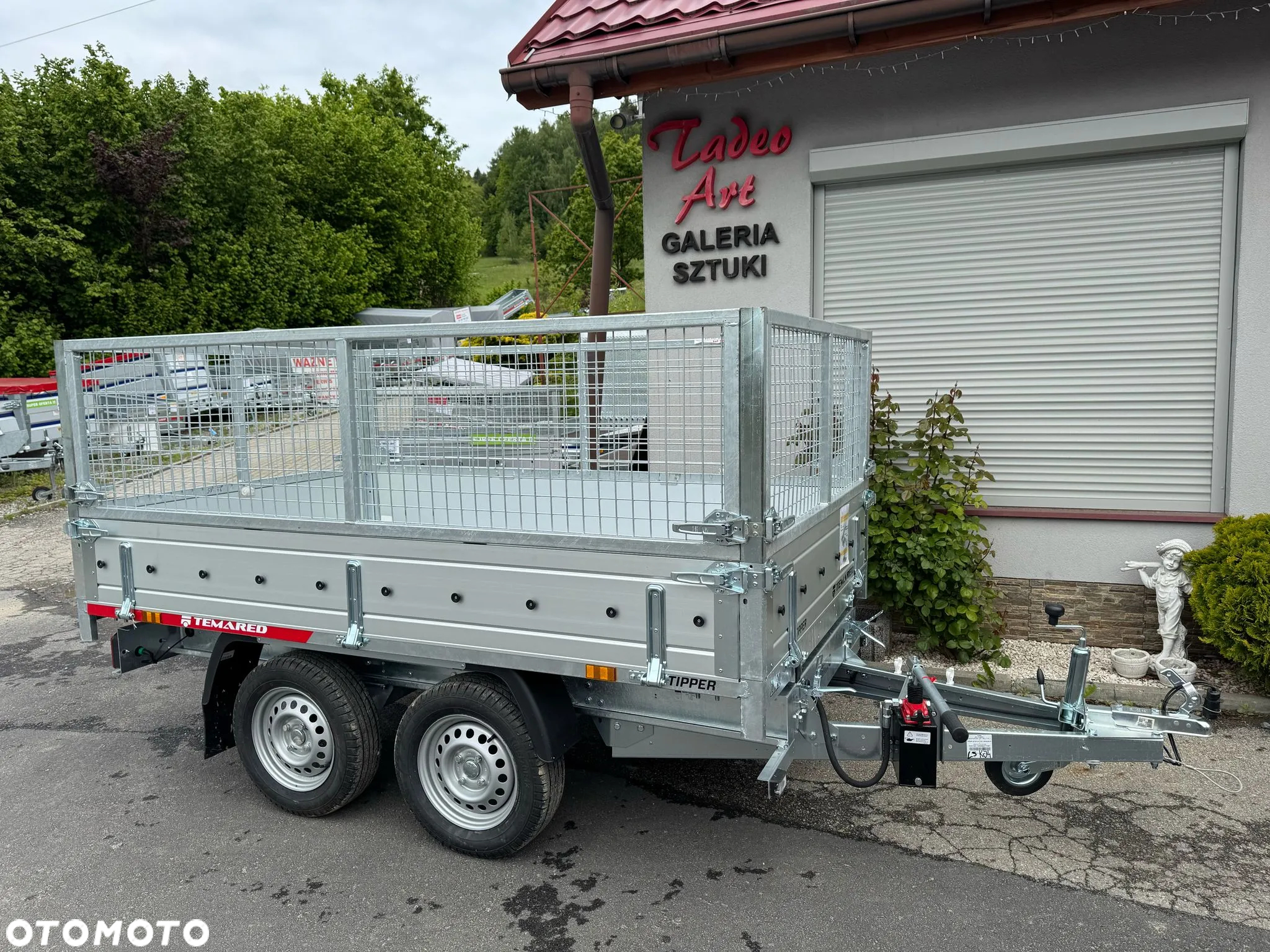 TEMARED TIPPER 2515/2 ALU burty + nadstawka siatkowa - 15