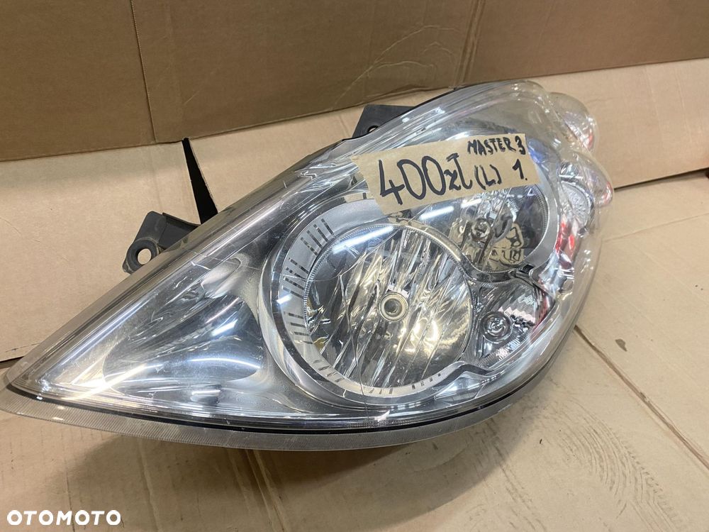 RENAULT MASTER 3 10- LAMPA REFLEKTOR PRZEDNI LEWY ORYGINALNY - 2