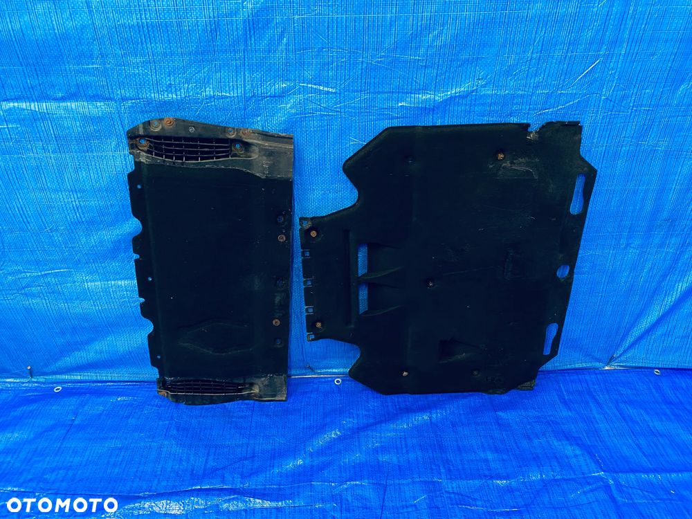 OSŁONY OSŁONA PŁYTA PODWOZIA POD SILNIK SKRZYNIĘ ŚRODKOWA AUDI A6 A7 S7 C7 4G 2011- ; 4G0863822C 4G0863821F ORYGINAŁ - 1