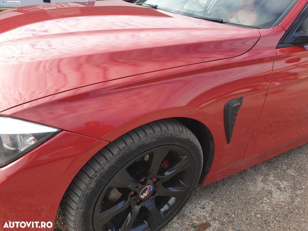 Aripa Stanga Fata BMW Seria 3 F30 F31 NFL Non Facelift 2011 - 2014 Culoare A75 Melbourne Red Metallic [K1125] - 2