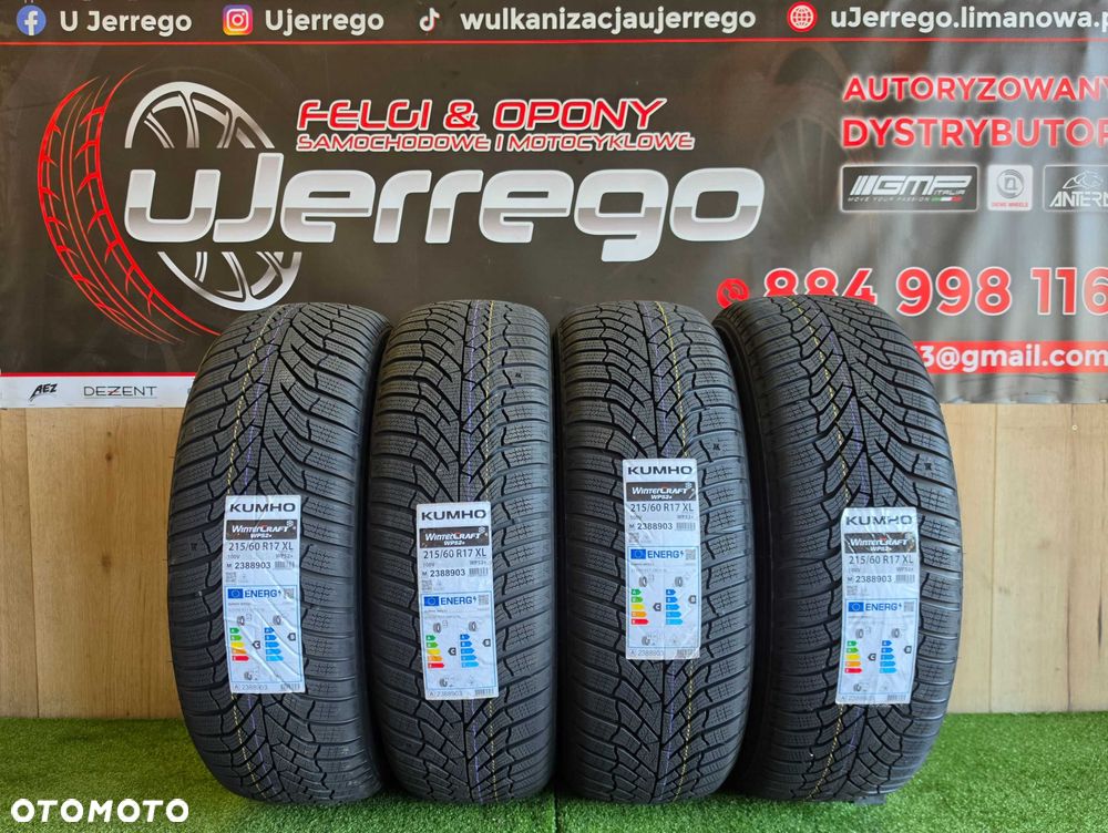 Koła zimowe TOYOTA CH-R/Corolla Cross 17x5x114,3 - Kumho WInterCraft 215/60/R17 + TPMS - 2