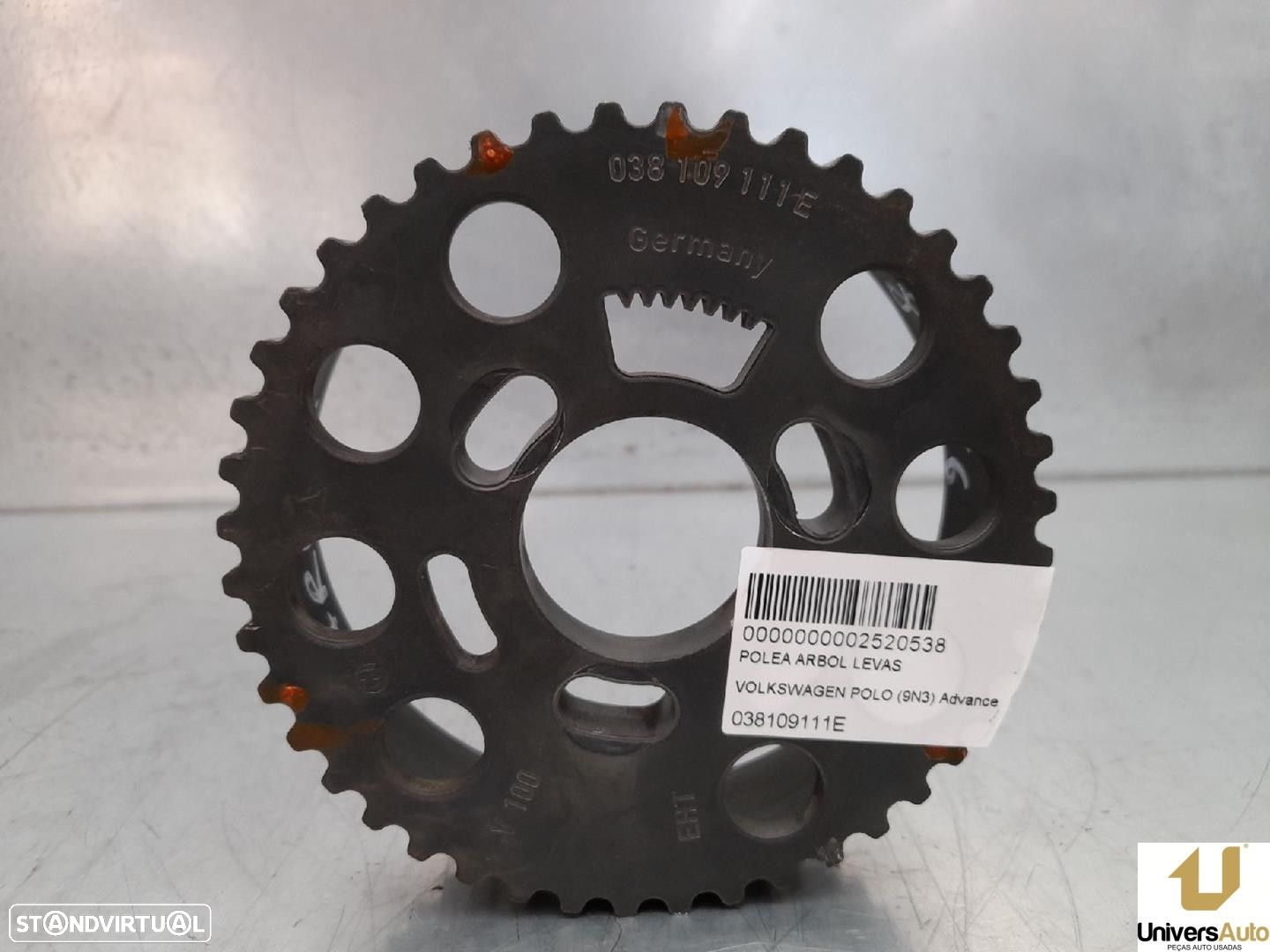 POLIE ÁRVORE CAMES VOLKSWAGEN POLO 2005 -038109111E - 2