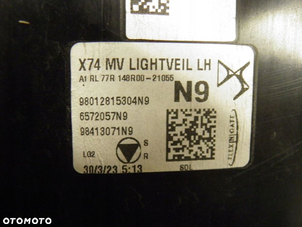 HALPGEN LAMPA LED DRL PRAWY CITROEN DS7 CROSSBACK LIFT 148R00-21055 - 3