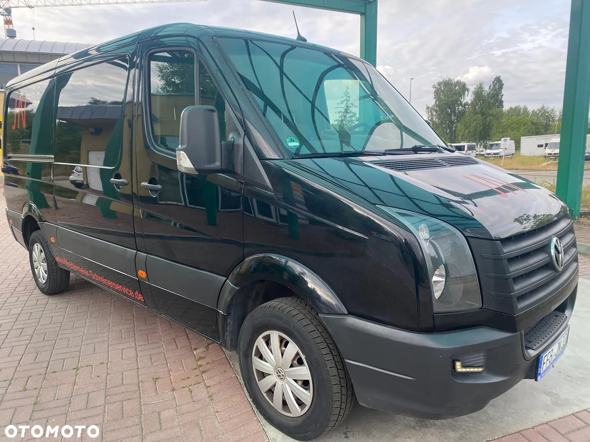 Volkswagen Crafter 2.0 Tdi 160KM Sredniak 3,3m Klima Czarny 2015/2016 Super Stan - 4