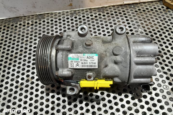 Compresor AC 09624810762 / R134A / 9684457980 09624810762 / R134A / 9 - 3
