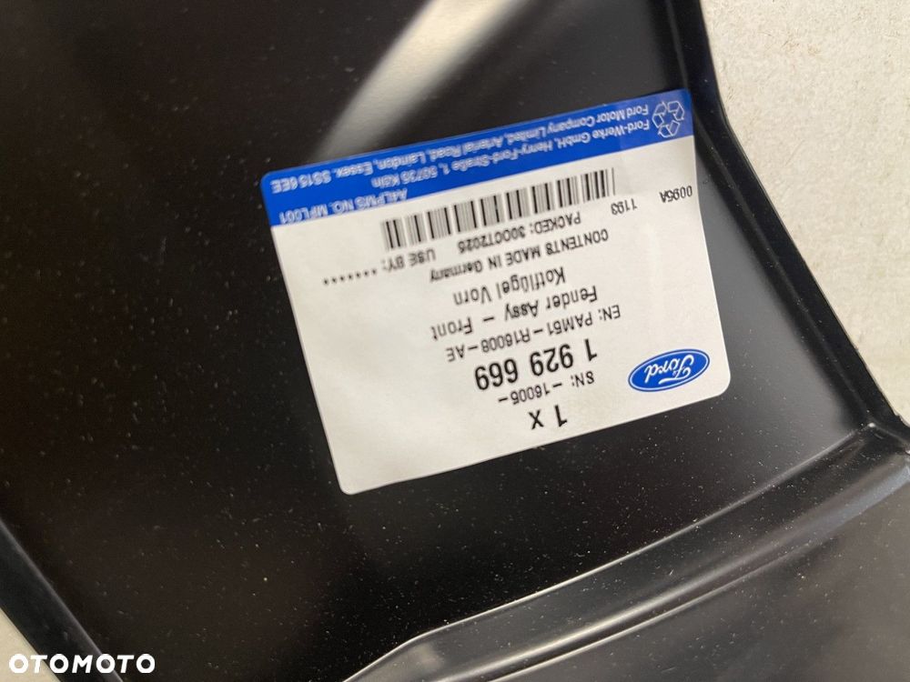 NOWY ORYGINALNY PRAWY PRZEDNI BŁOTNIK FORD C-MAX II 2 MK2 10-18 PRAWA PRZÓD PAM51-R16008-AE - 9