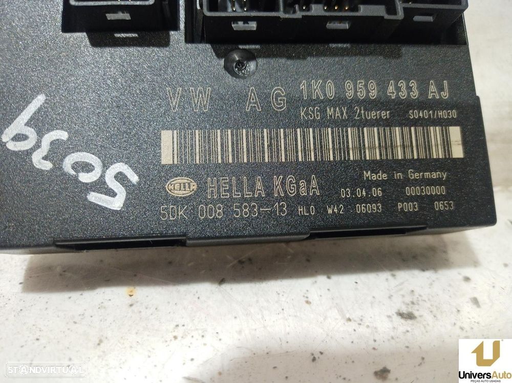 MODULO CONFORT VOLKSWAGEN GOLF V 2006 -1K0959433AJ - 3