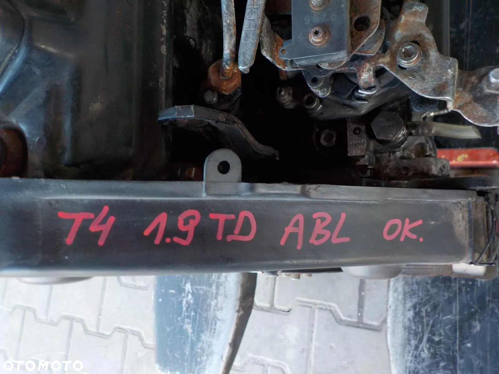 VW T4 1.9 TD SILNIK ABL PRZEBIEG 250TKM PEWNY - 5
