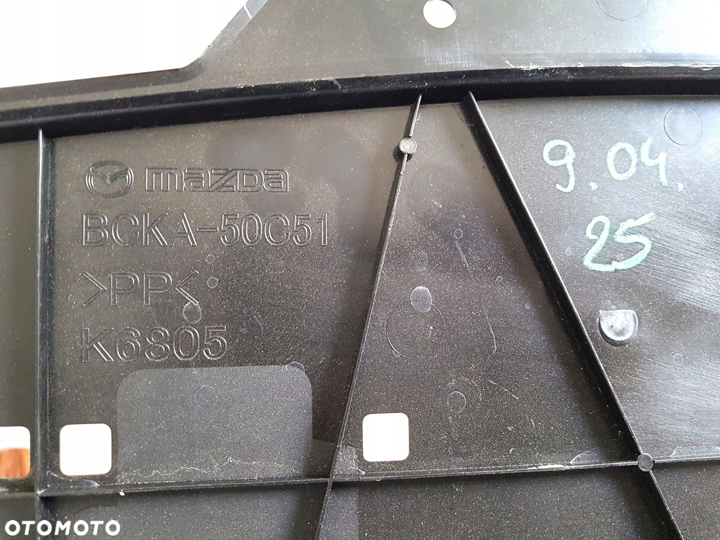 MAZDA 3 BP osłona zderzaka tył płyta BCKA-50C51 - 3