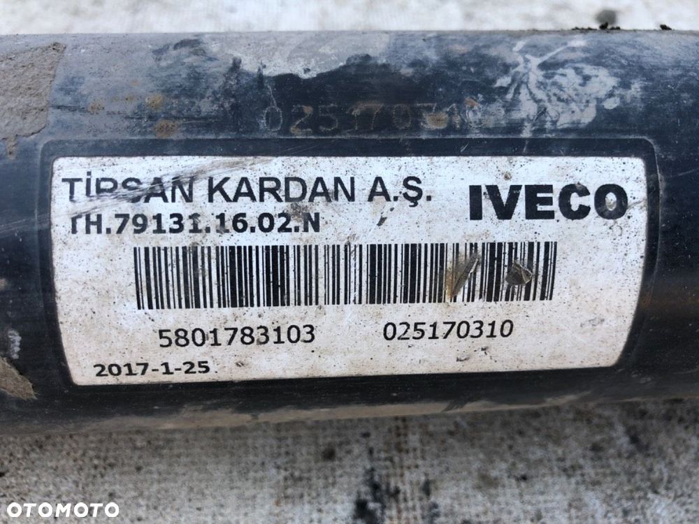 WAŁ NAPĘDOWY TYŁ  IVECO DAILY VI Autobus 2014 - 2022 50C16 115 kW [156 KM] olej napędowy 2019 - - 10