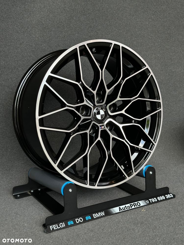 NOWE Felgi do BMW 18” Carbonado Czarny połysk  z polerowanym frontem M pakiet - 9