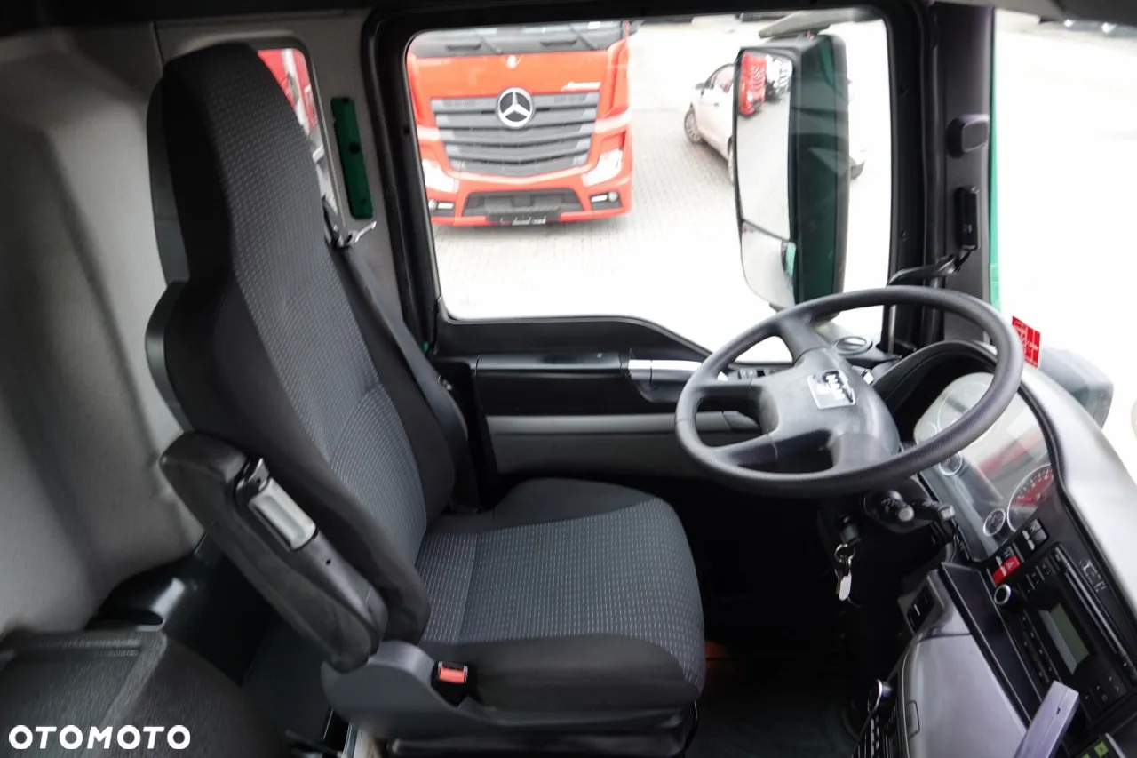 MAN TGS 26.400 / 6X4 / WYWROTKA + HDS PALFINGER PK 16502 / HYDROBURTA /BORDMATIC / SPROWADZONY - 29
