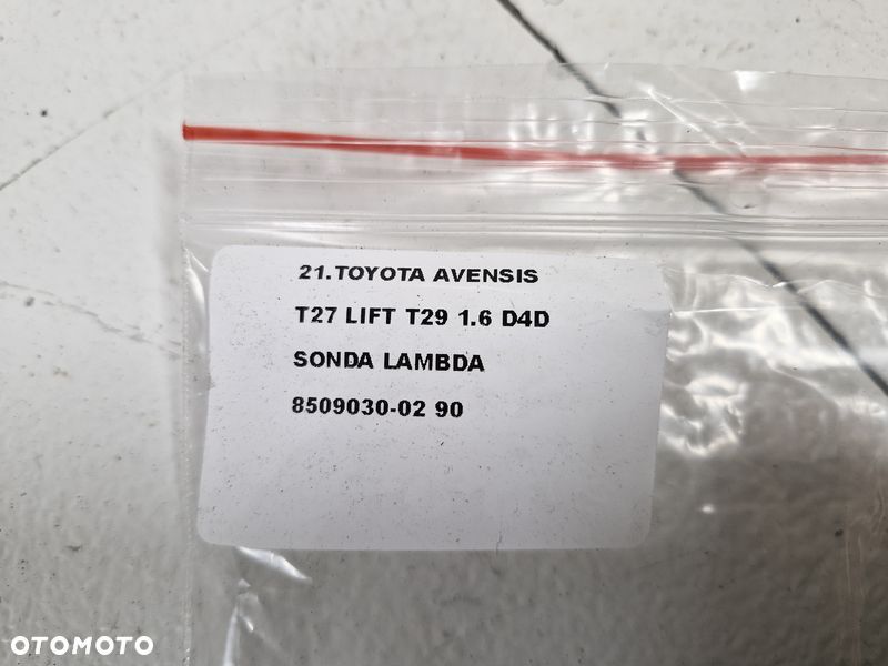 TOYOTA AVENSIS T27 LIFT T29 1.6 D4D SONDA LAMBDA 8509030-02 - 6