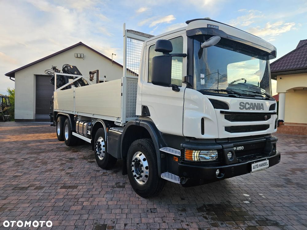 Scania 450*8x4*HIAB XS 244 HIPRO*PILOT*7m PAKA*KLIMA*IMPORT FRANCJA* - 2