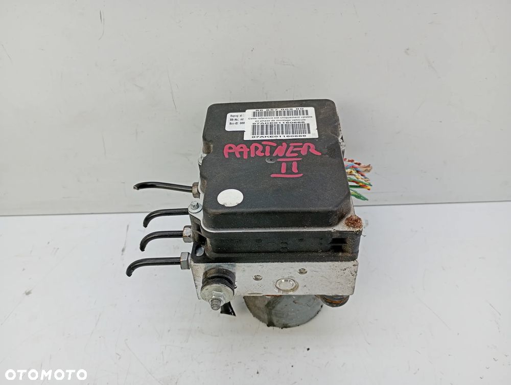 pompa abs citroen berlingo II peugeot partner II 0265950713 9665700980 - 1