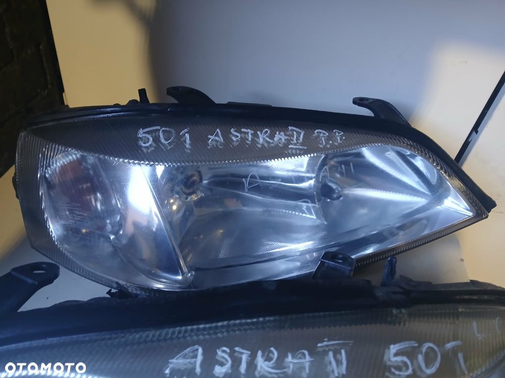 Opel Astra II G Lampa przednia lewa, prawa - 2