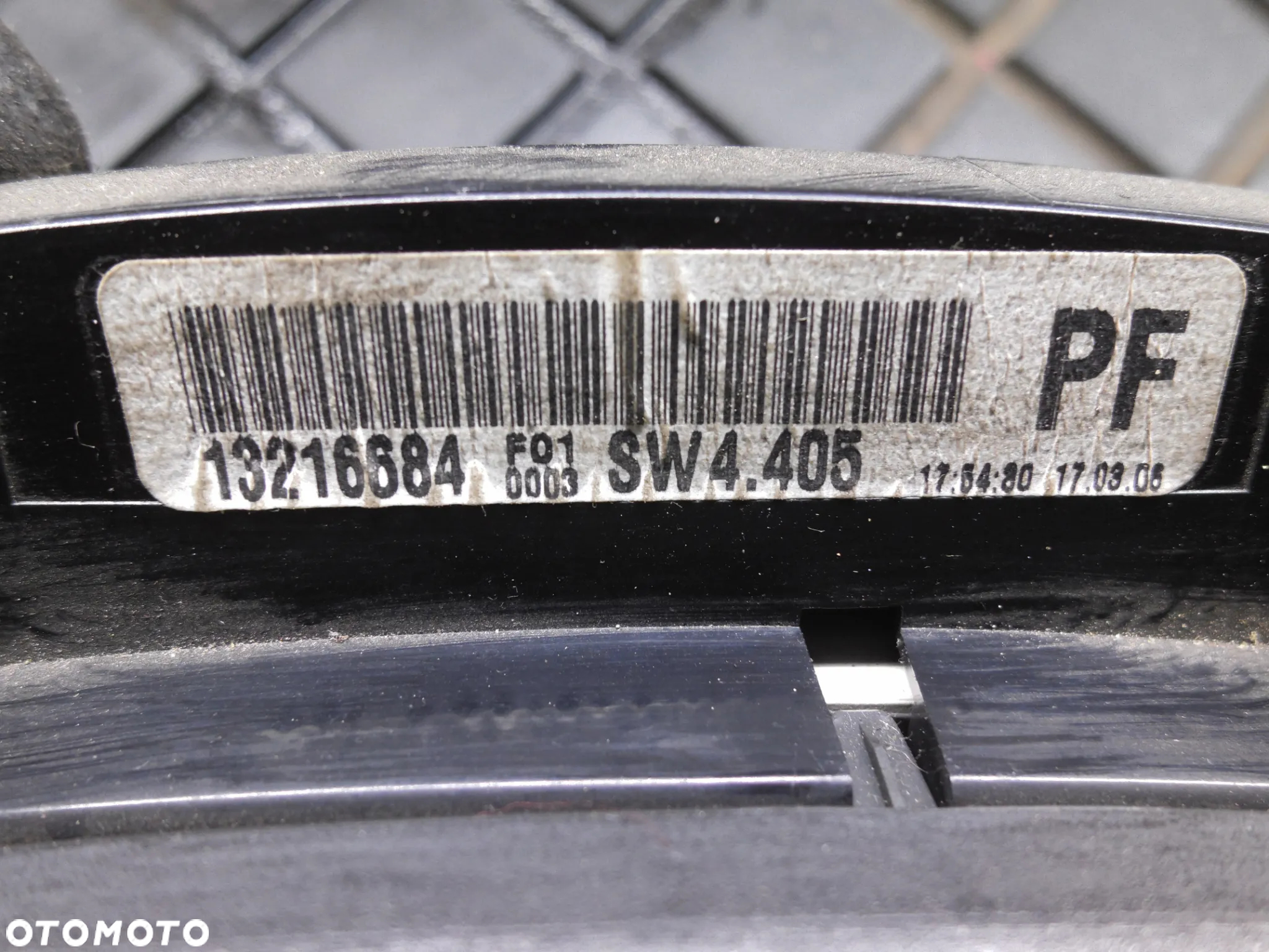 OPEL ASTRA H  1.9 CDTI STEROWNIK ZESTAW STARTOWY 0281012549 55198922 - 6
