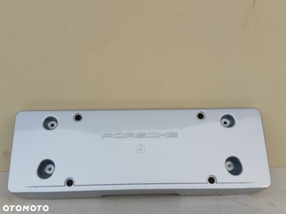 Ramka blenda oryginał nowa do tablic rejestracyjnych Porsche Panamera 971807287p - 2
