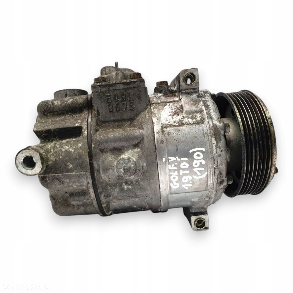 SPRĘŻARKA KLIMATYZACJI Golf V Passat B6 1.9 TDI 1K0820803Q SANDEN - 7