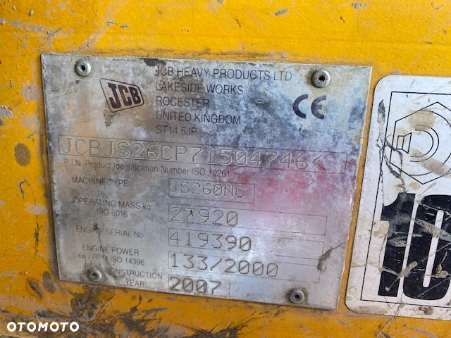 JCB JS260NC - 13