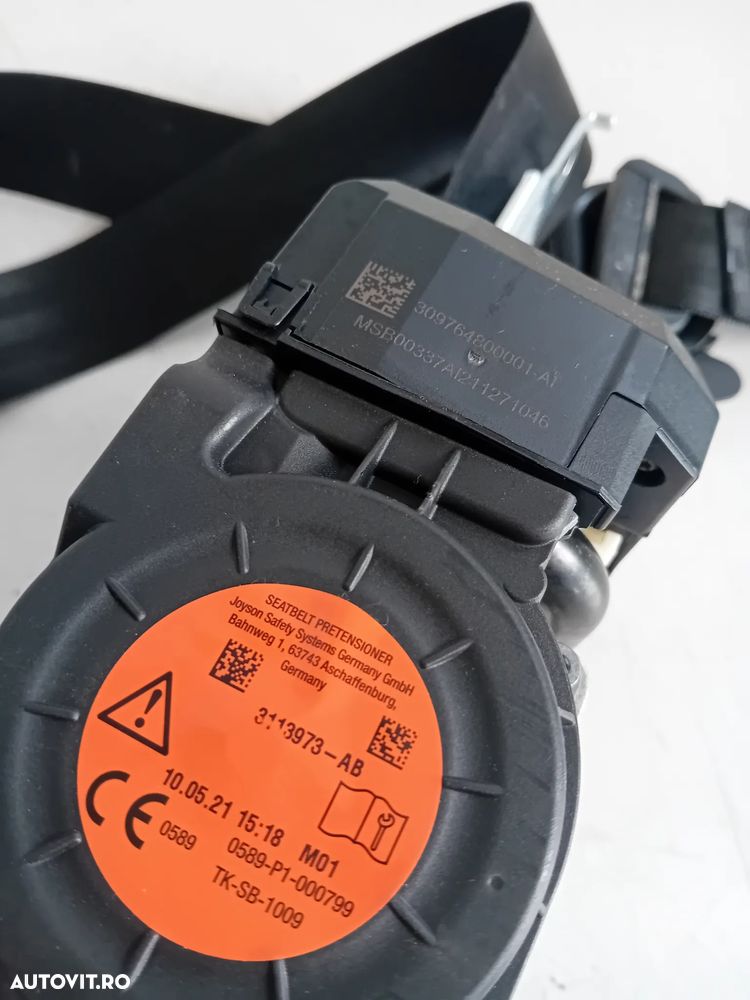 Centura Siguranta Dreapta Fata Audi A6 4K C8 AN 2018-2024 Motor DTP Cutie Viteze Automata UKY - 7