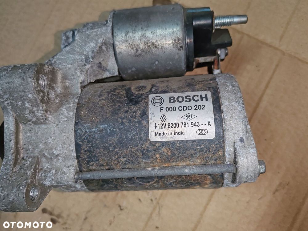 Rozrusznik 8200781943 1.6 16V DACIA DUSTER I 10-13 - 2