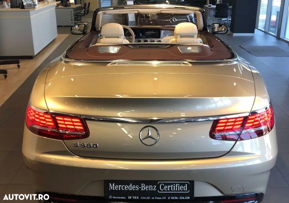 Mercedes-Benz S 560 Cabrio Aut - 5