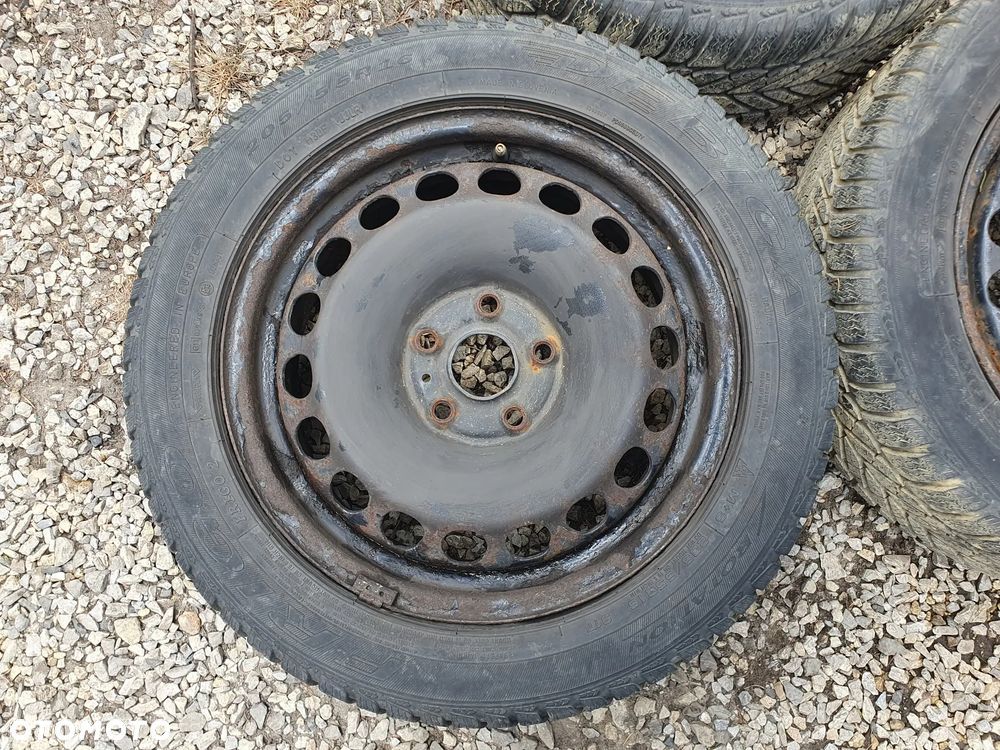 4x KOŁA R16 5x112 6.5J ET42 57.1mm ORYGINALNA FELGA VW 3C0601027H OPONY ZIMOWE 205/55/R16 DĘBICA FRIGO 2 - 4