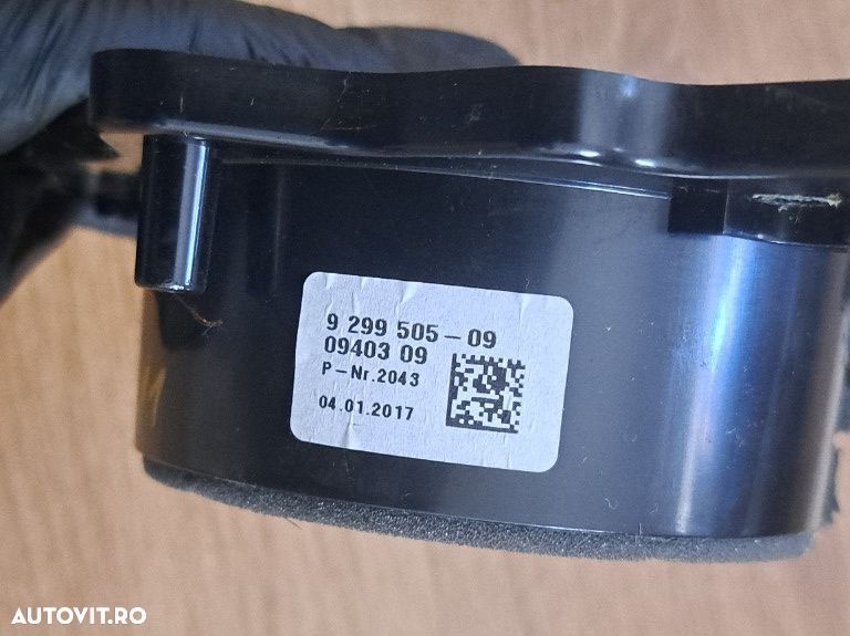 Boxă Centrală Bord BMW (G11/G12/G30) Harman Kardon - Cod 9299505 - 3