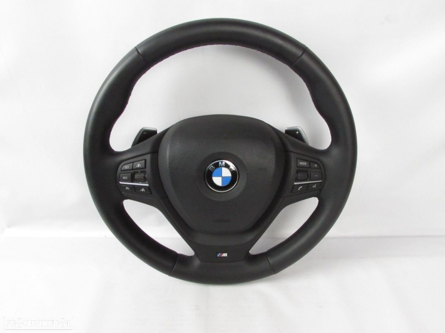 Volante Pack M Com Patilhas, Multifunções e Airbag Seminovo/ Original BMW X3 (F2... - 1