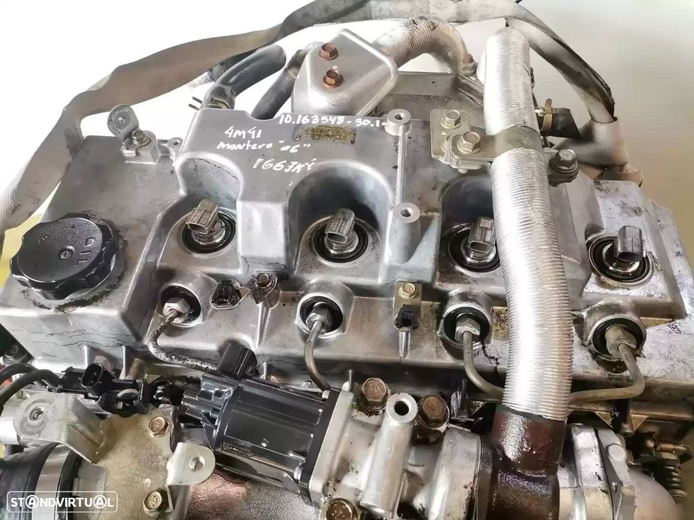 MOTOR COMPLETO MITSUBISHI PAJERO IV 2007 -4M41 - 6