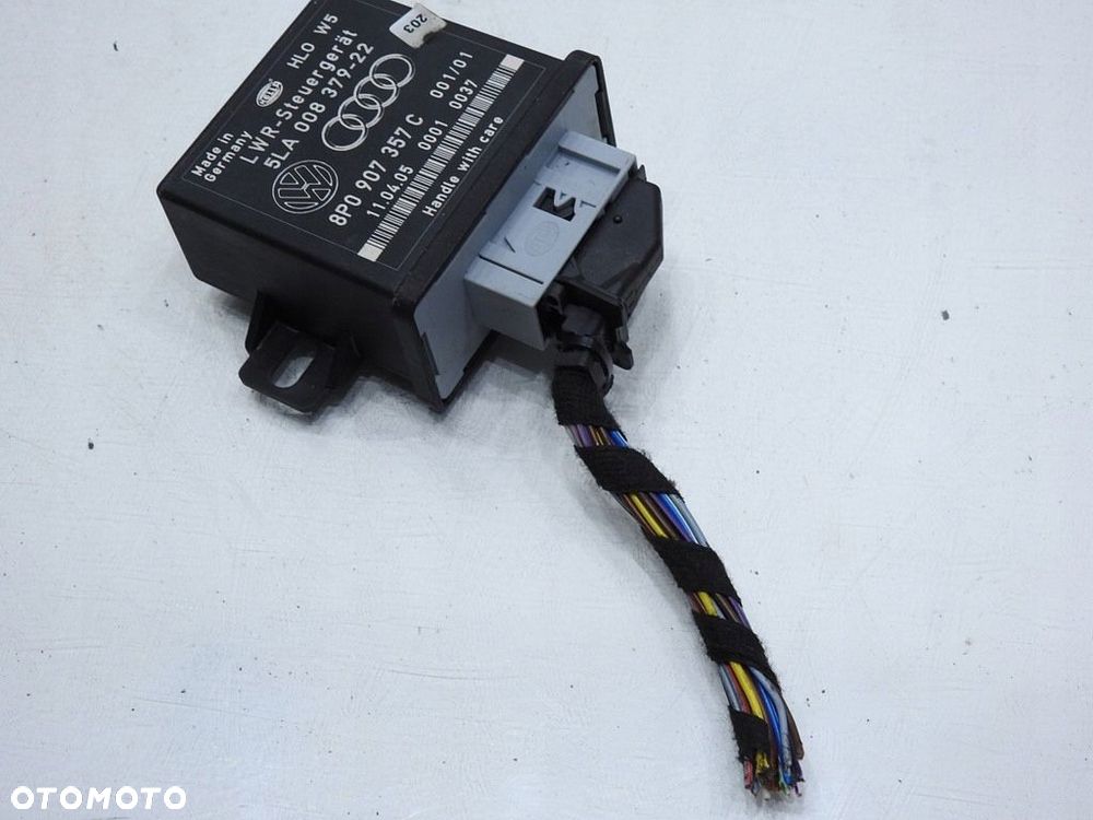 MODUŁ STEROWNIK ŚWIATEŁ AUDI A6 C6 8P0907357C - 5