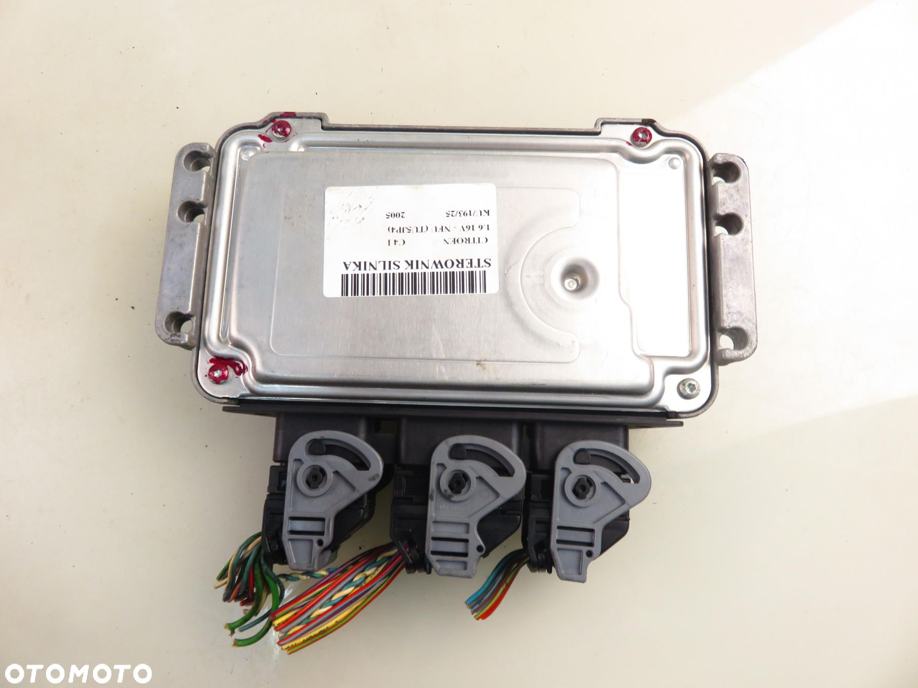 STEROWNIK CITROEN C4 I 1.6 16V  9653476880 9652552380 0261208491 - 5