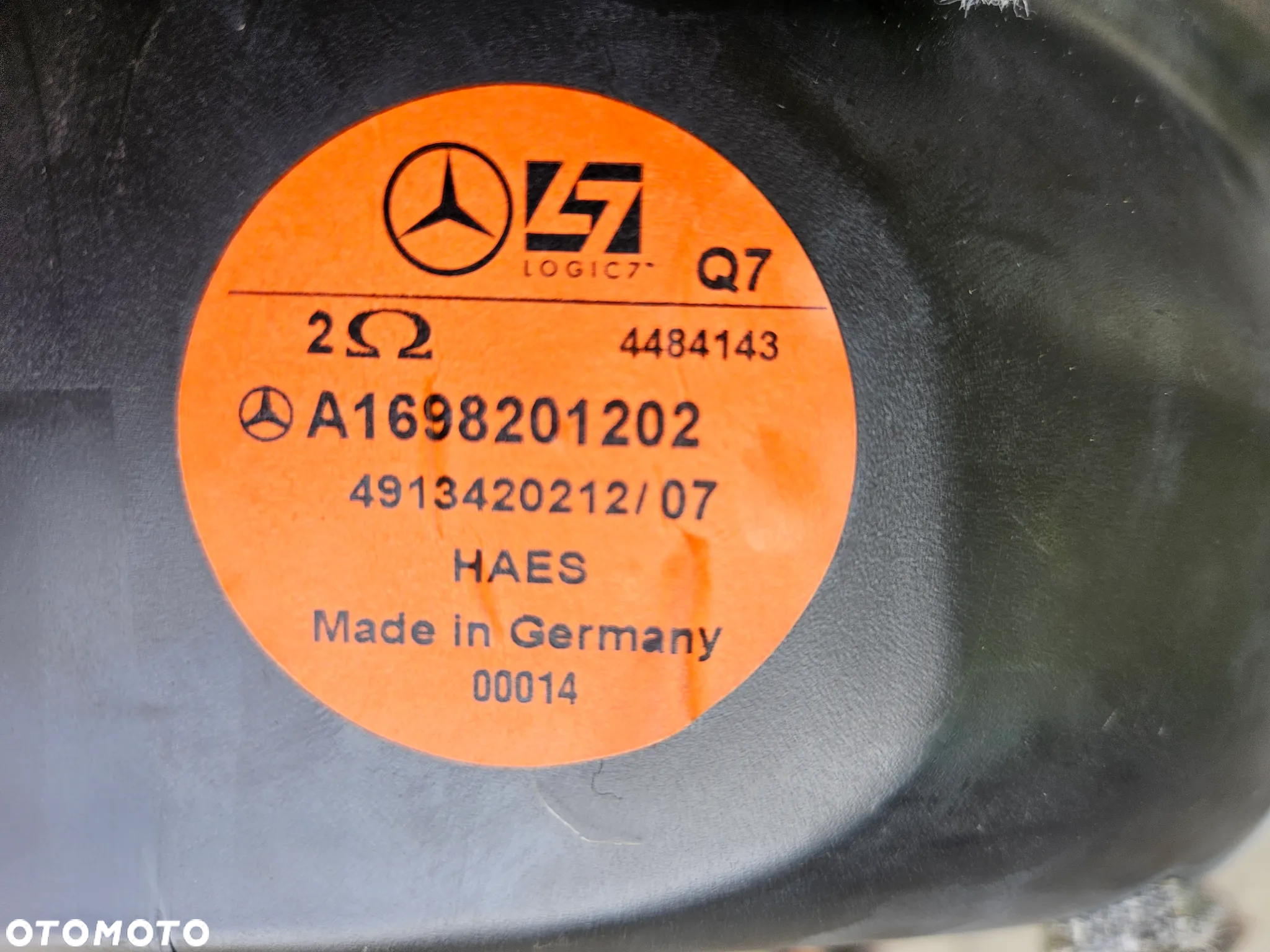 Mercedes W169 A subwoofer A1698201202 - 2